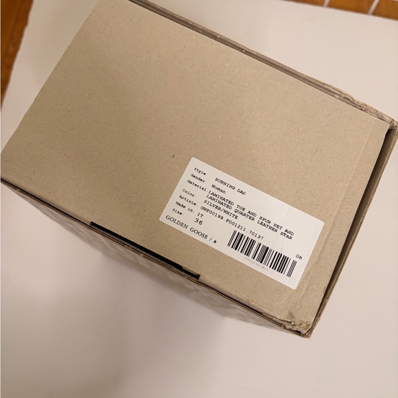 NWT 🩶👟 WOMEN’S GOLDEN GOOSE DAD STAR SNEAKERS - SIZE 36 - Picture 6 of 14